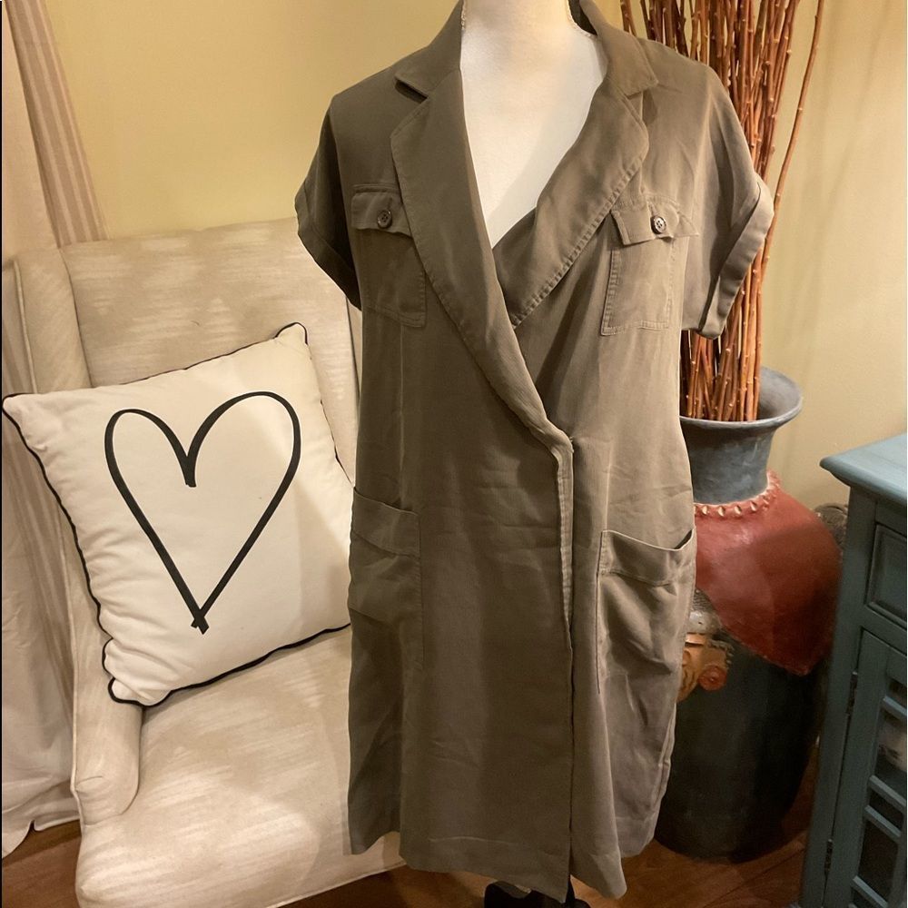 J.Crew shirt dress 💗